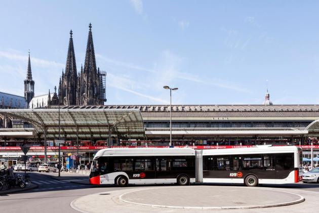 Vloot elektrische bussen in Keulen uitgebreid naar 113 VDL Citea’s 